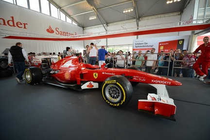 Santander Ferrari Booth